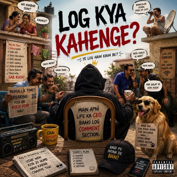 Cover art for Log Kya Kahenge